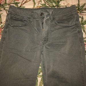 Green American Eagle Jeans